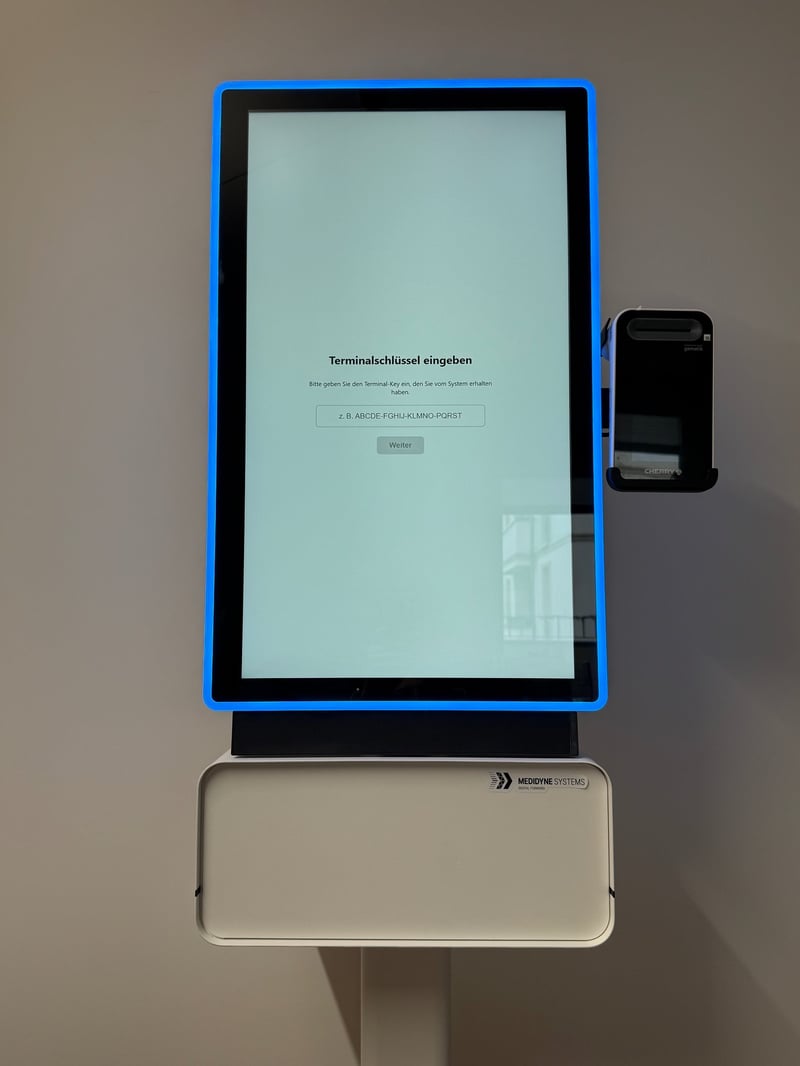 Self-Check-In Terminal Ansicht 2