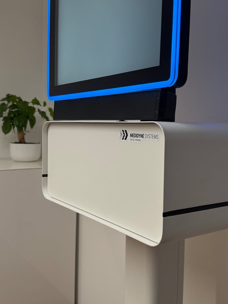 Self-Check-In Terminal in der Arztpraxis